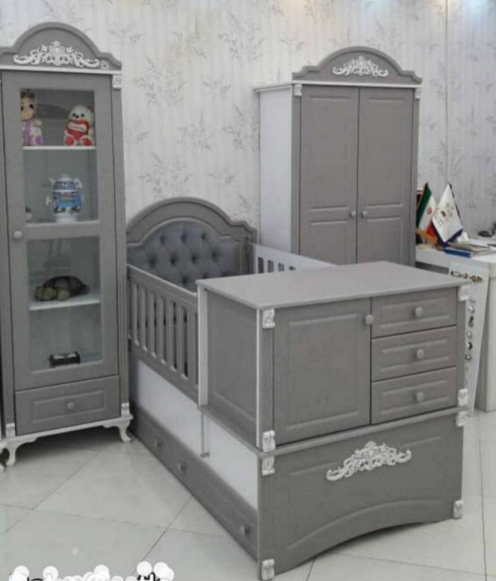 سرویس خواب کودک و نوجوان مدل نیلی