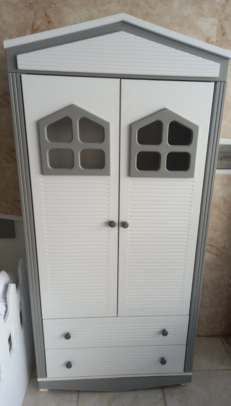 سرویس خواب کودک و نوجوان مدل کلبه 2