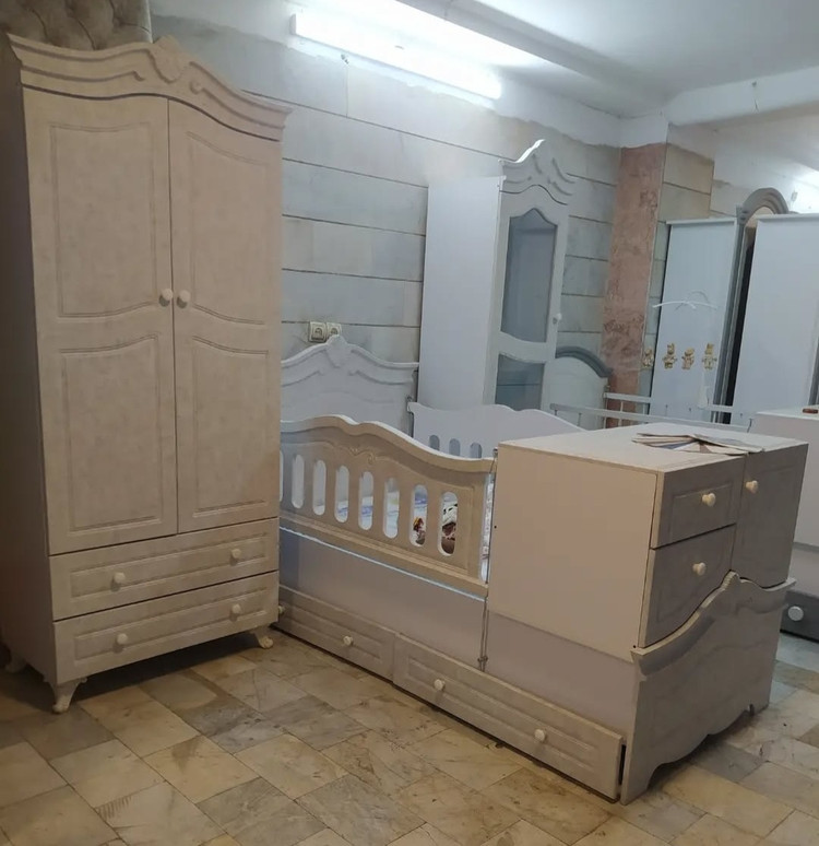 سرویس خواب کودک و نوجوان مدل نازنین